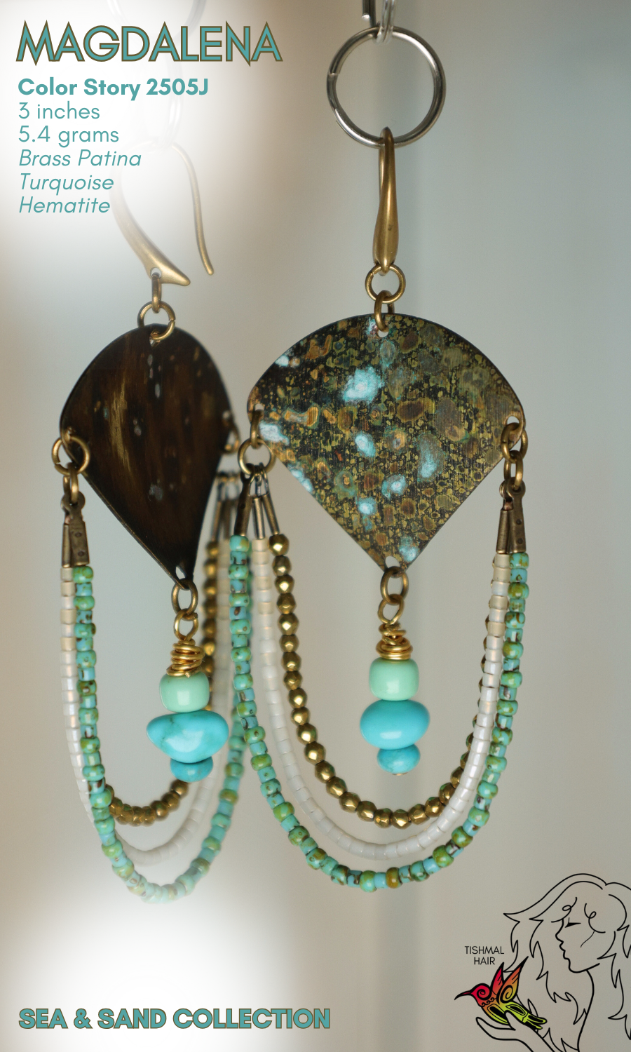 Sea & Sand Magdalena Earrings 2505J