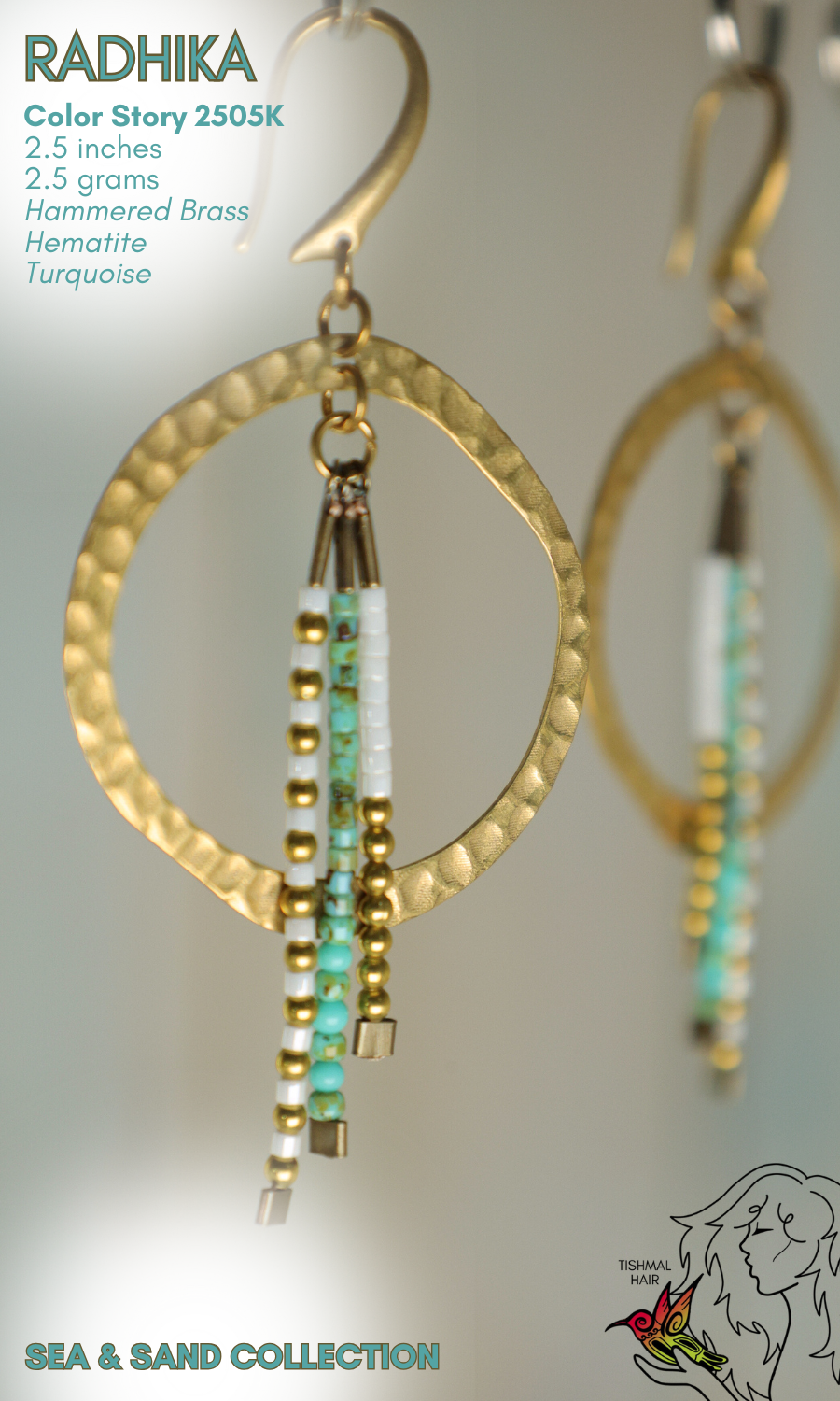 Sea & Sand Radhika Earrings 2505K