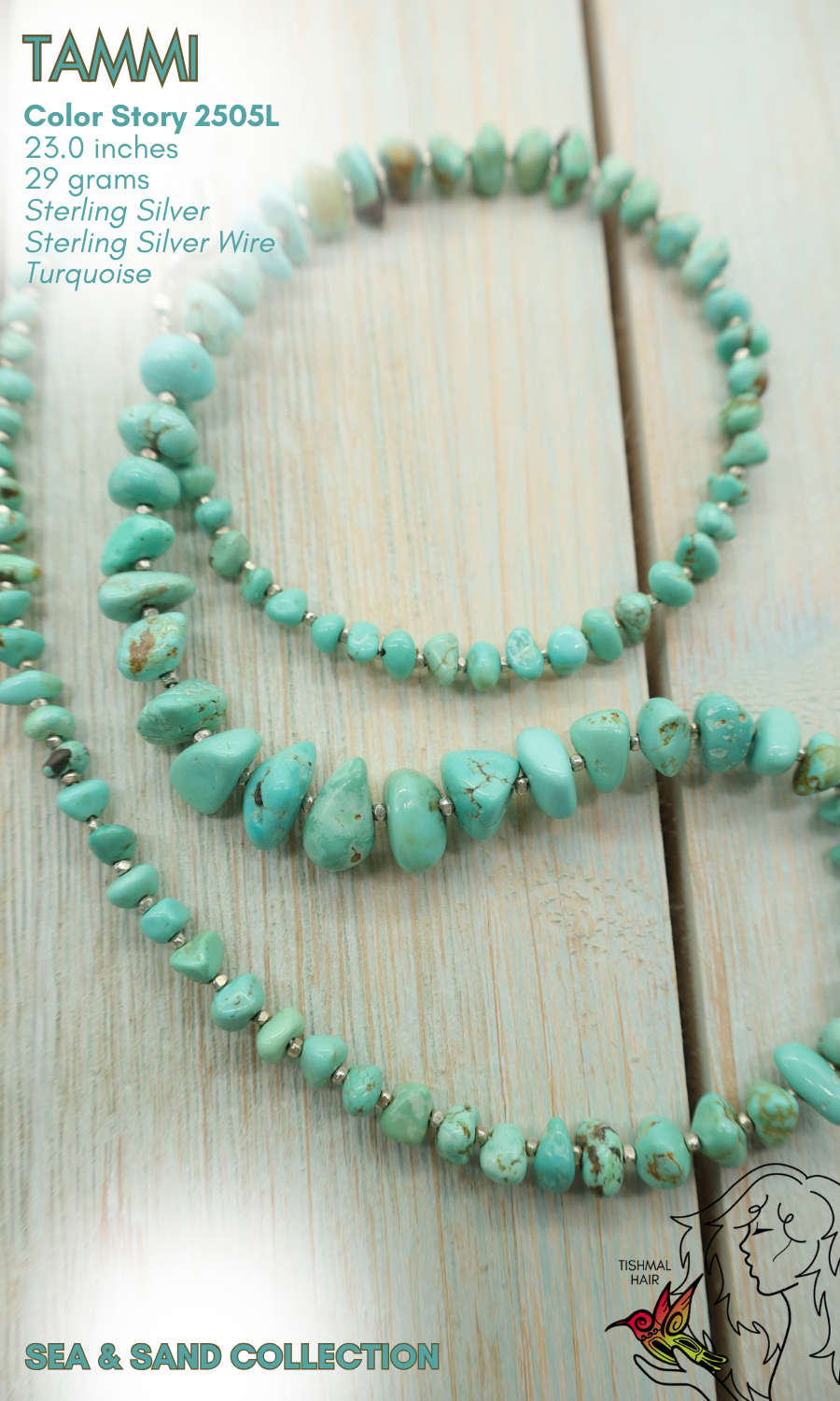 Sea and Sand Tammi Necklace 2505L