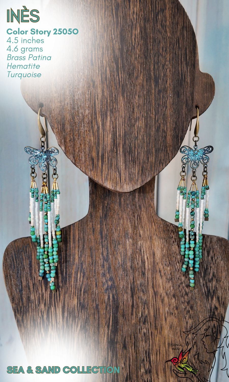 Sea and Sand Inès Earrings 2505O
