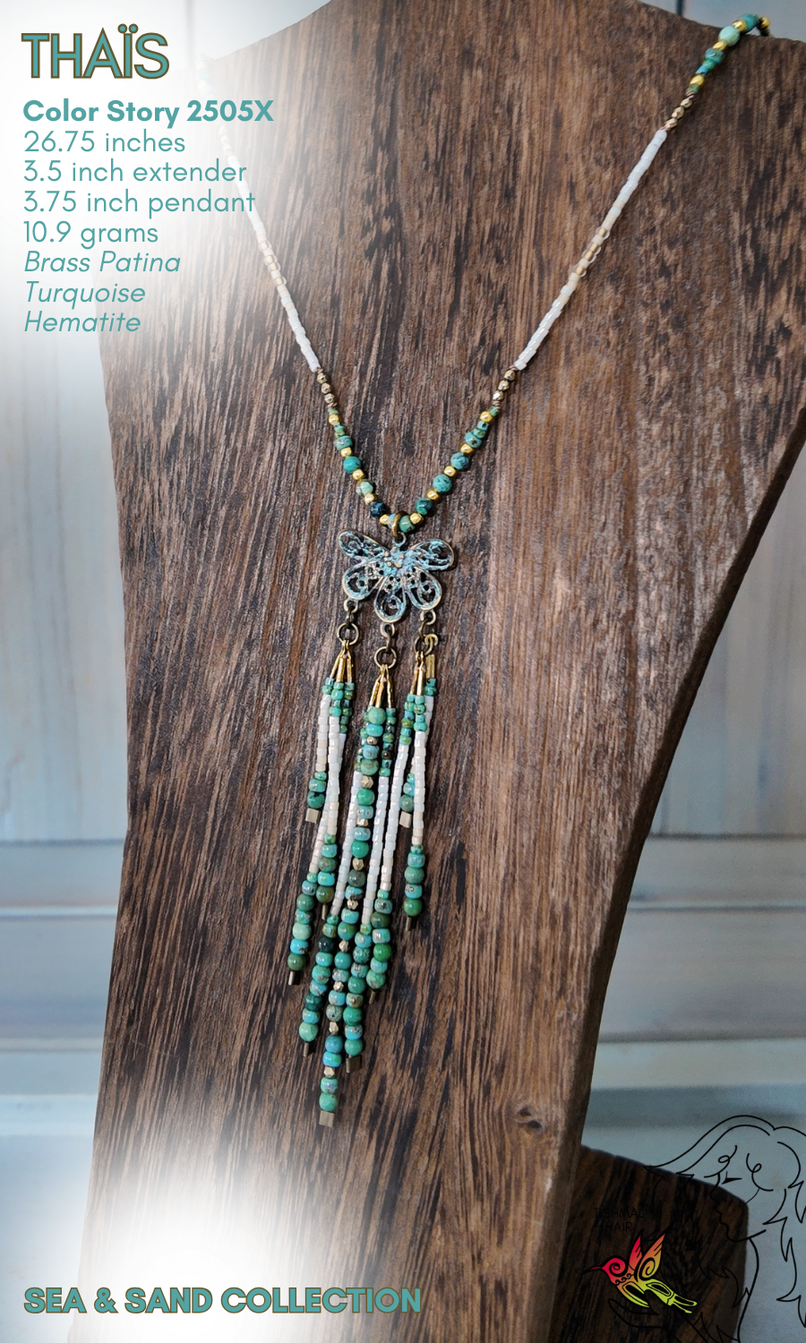 Sea and Sand Thaïs Necklace 2505X