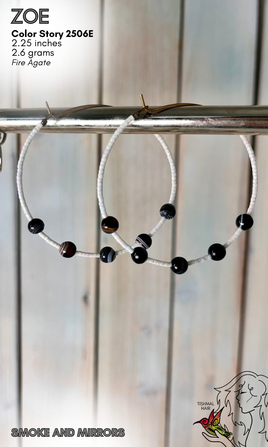 Smoke and Mirrors Zoe Earrings 2506E
