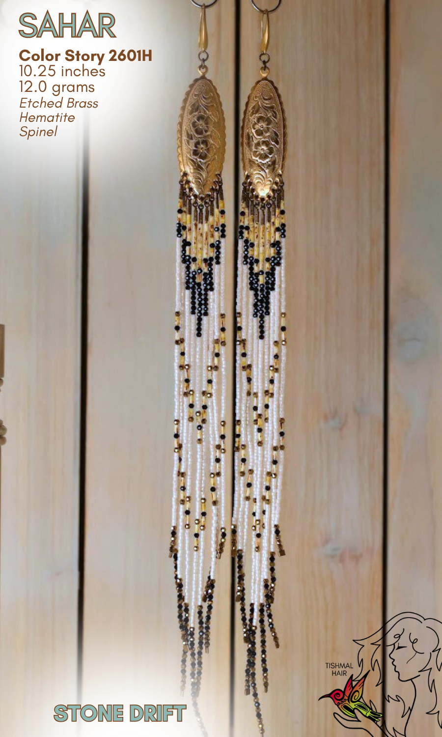 Stone Drift Sahar Earrings 2601H