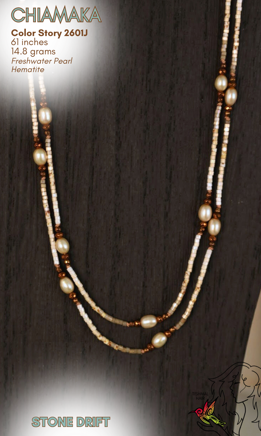 Stone Drift Chiamaka Necklace 2601J