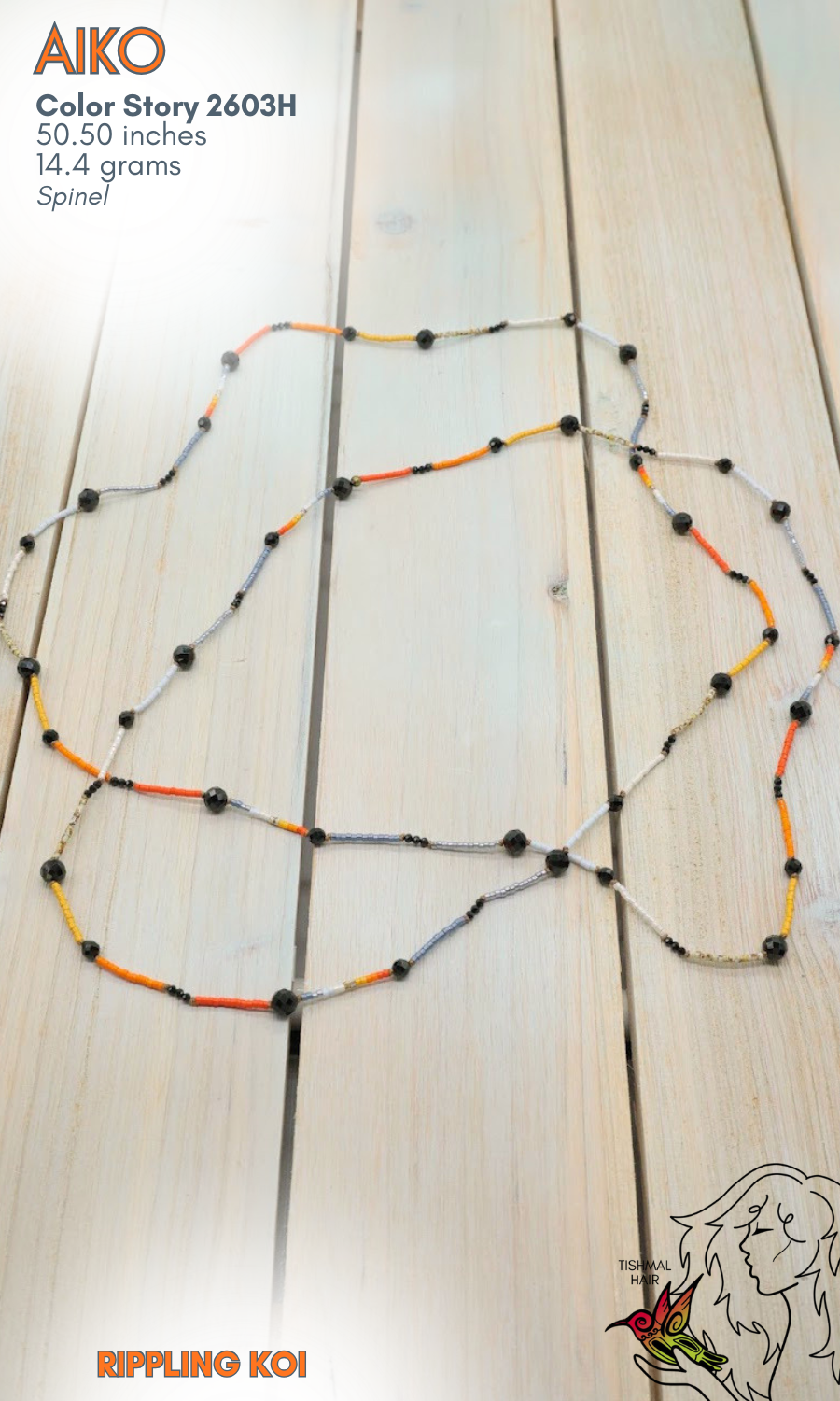 Rippling Koi Aiko Necklace 2603H