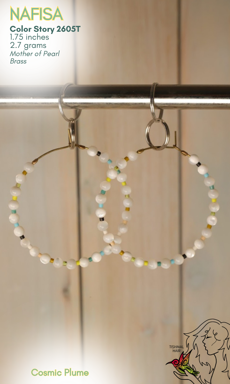 Cosmic Plume Nafisa Earrings 2605T