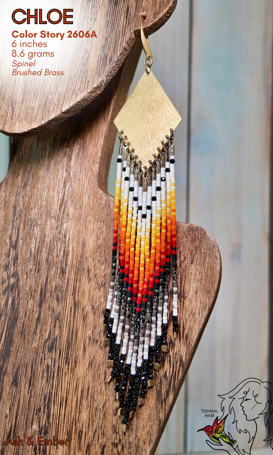 Ash & Ember Chloe Earrings 2606A