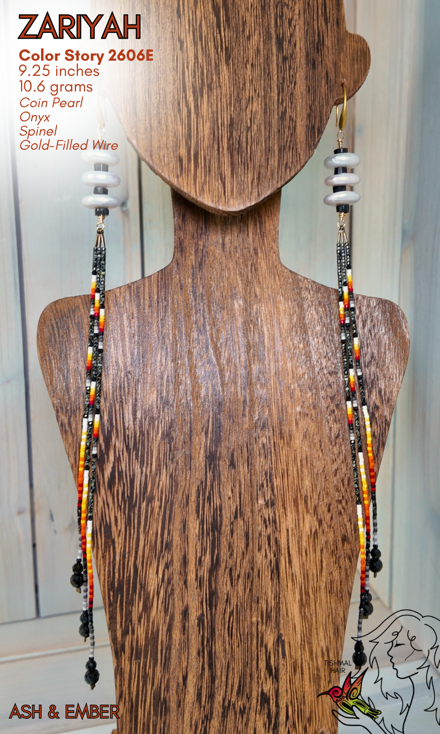 Ash & Ember Zariyah Earrings 2606E