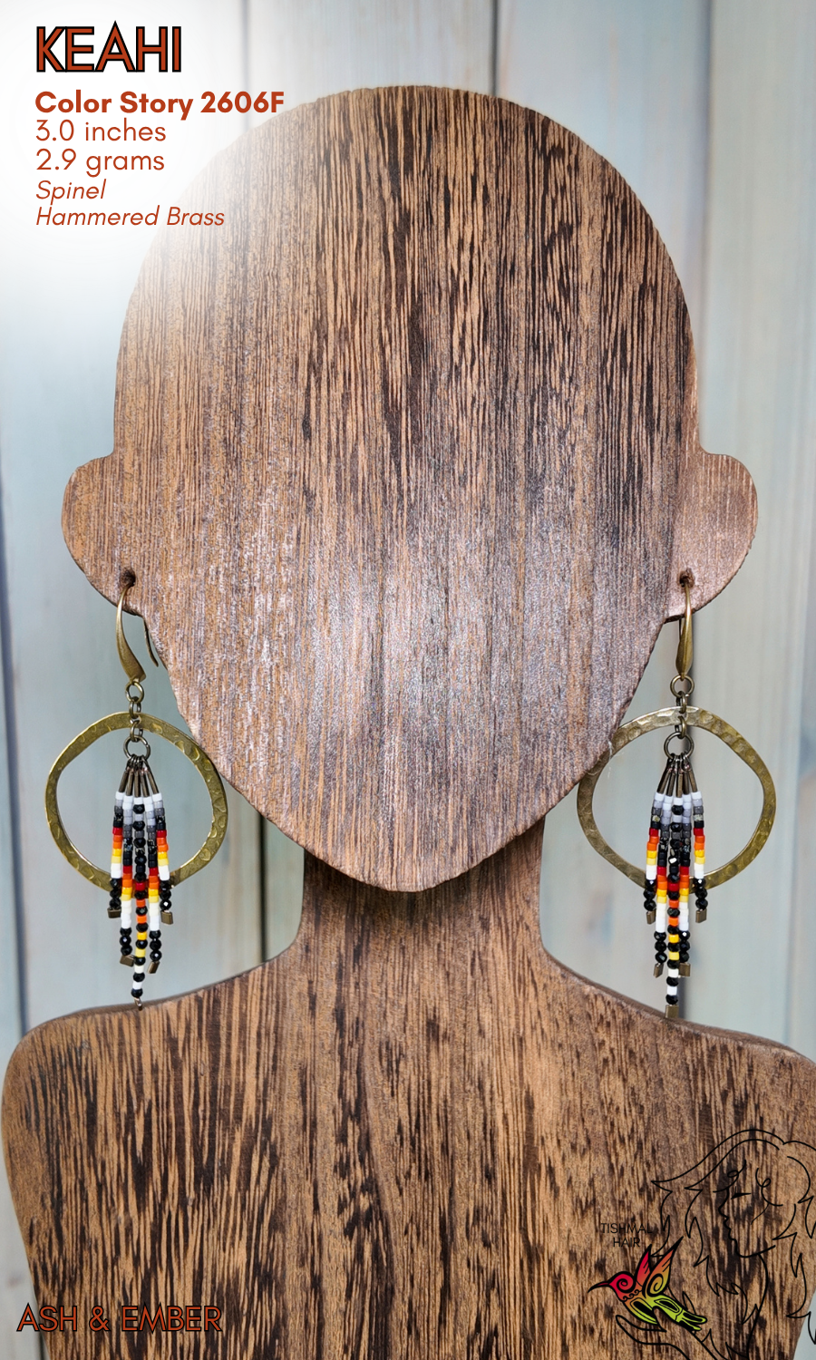Ash & Ember Keahi Earrings 2606F
