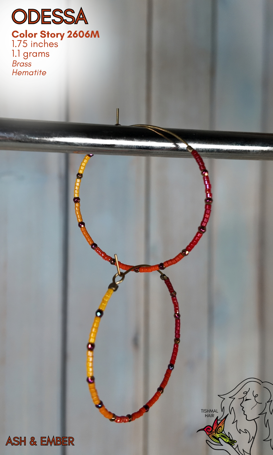 Ash & Ember Odessa Earrings 2606M