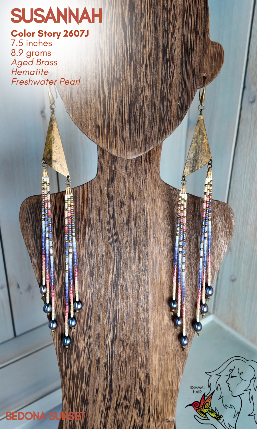 Sedona Sunset Susannah Earrings 2607J