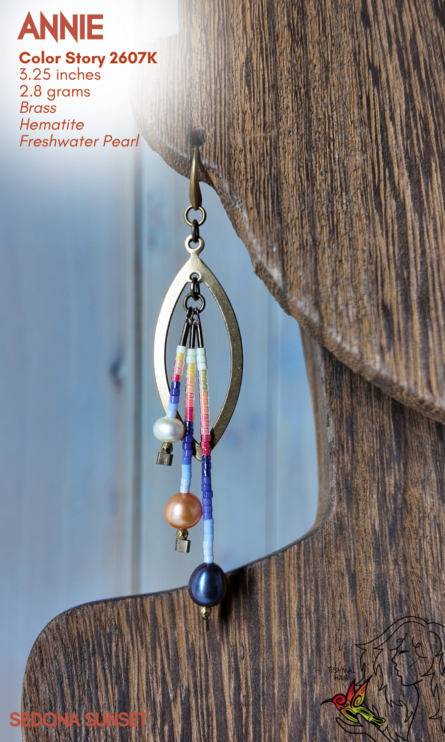 Sedona Sunset Annie Earrings 2607K