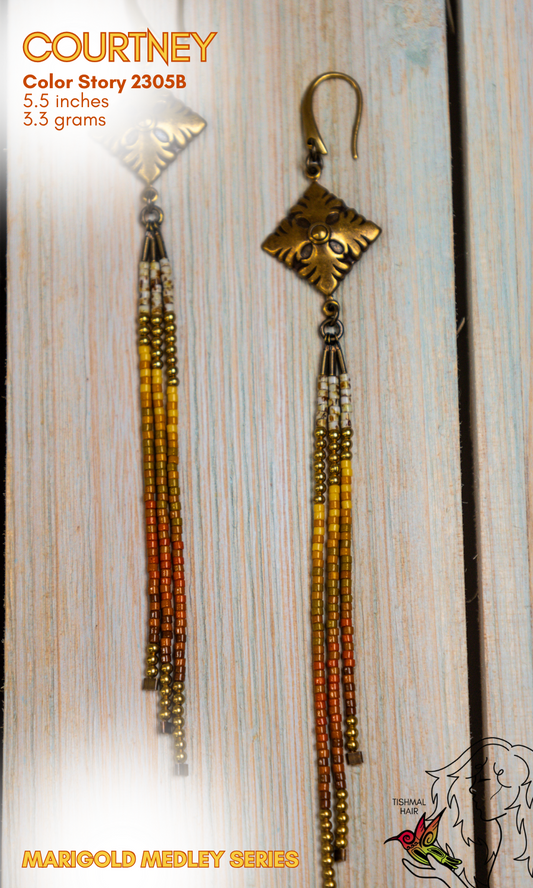 Marigold Medley Courtney Earrings 2305B