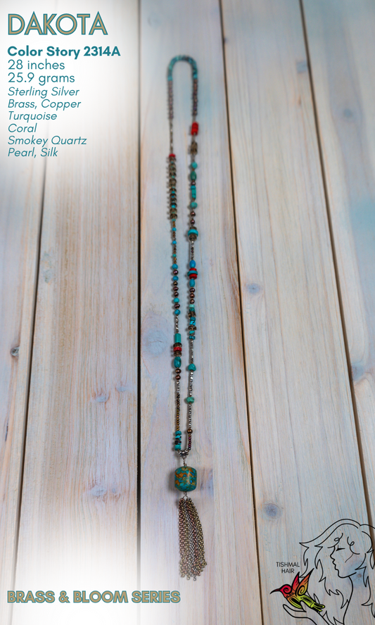 Brass & Bloom Dakota Necklace 2314A