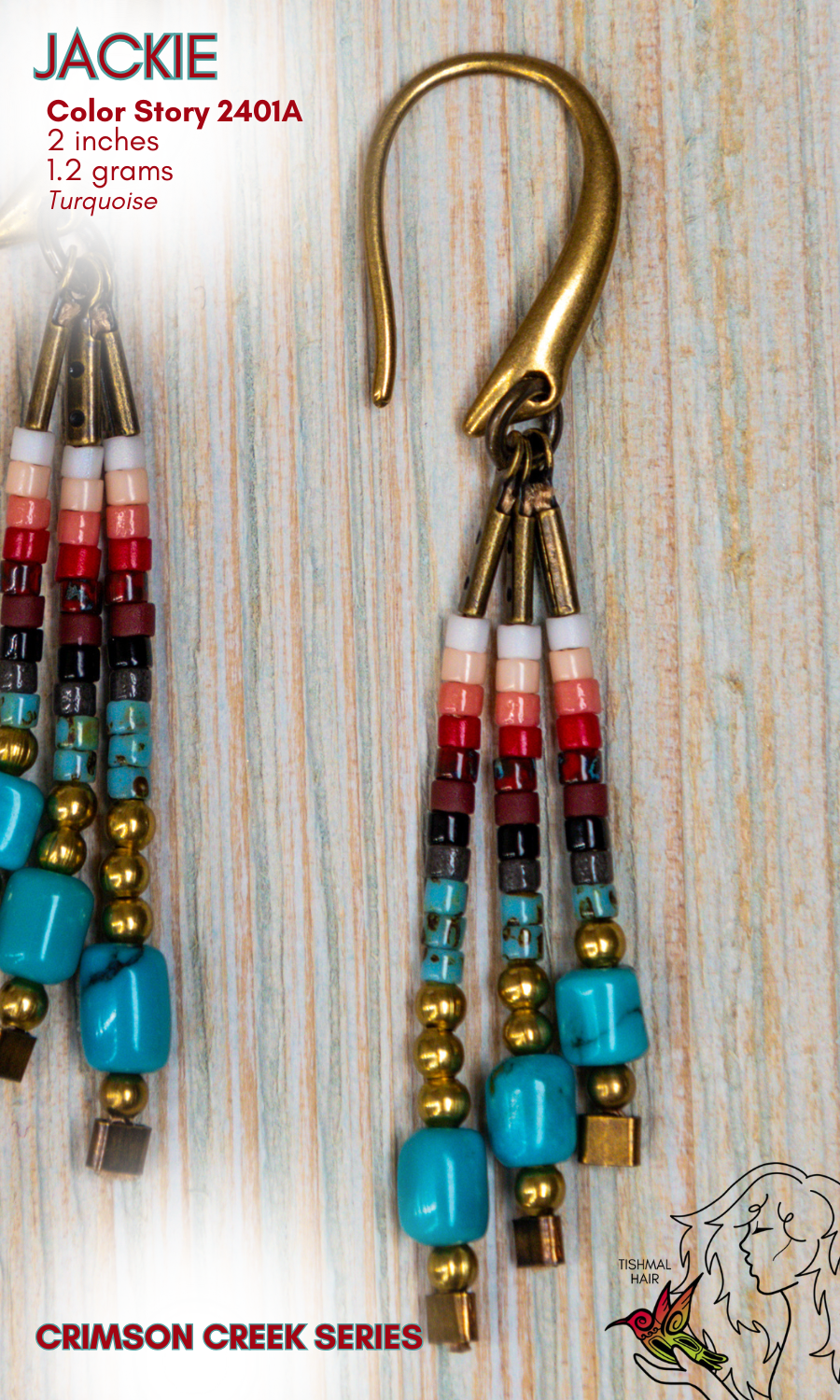 Crimson Creek Jackie Earrings 2401A