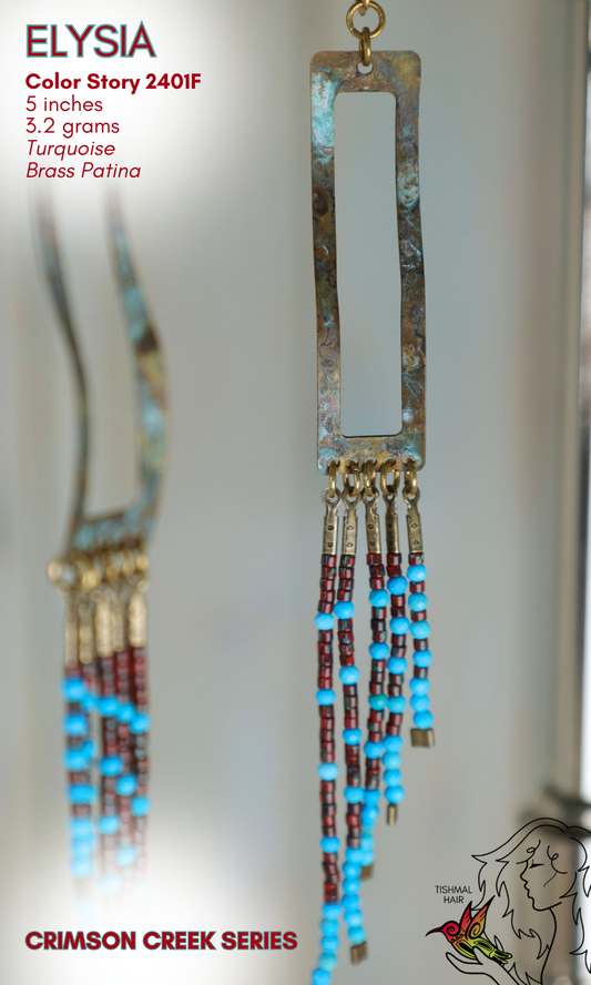 Crimson Creek Elysia Earrings 2401F