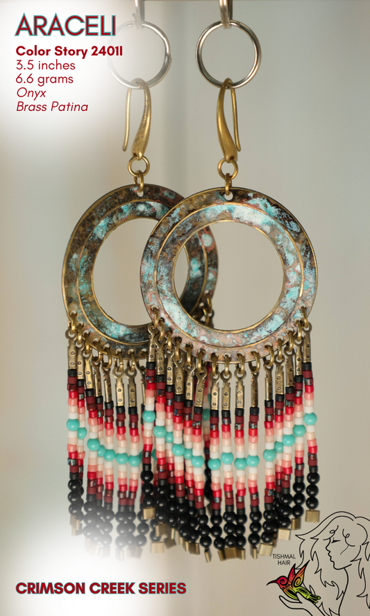 Crimson Creek Araceli Earrings 2401I