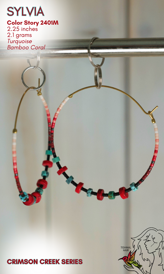 Crimson Creek Sylvia Earrings 2401M