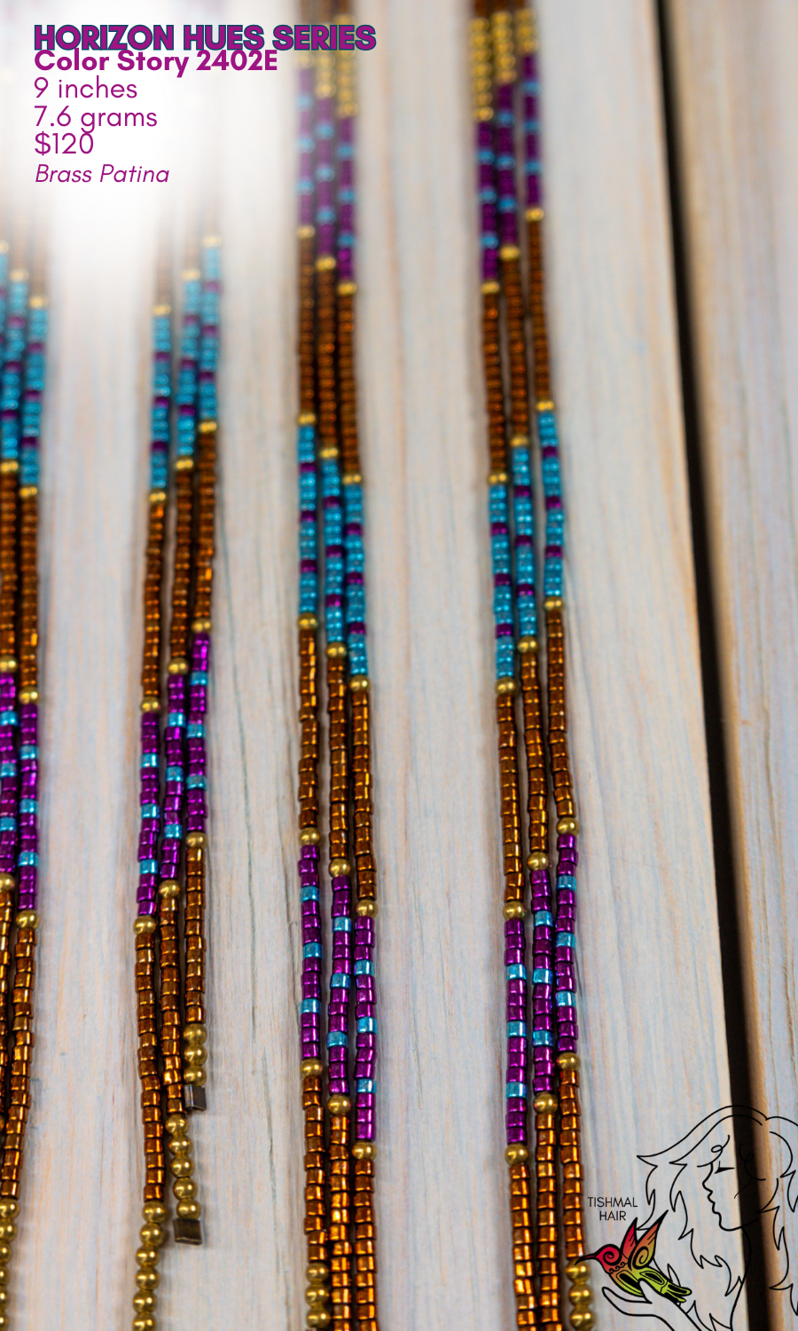 Fringe Drop Seed Bead Earrings Horizon Hues Series Color Story 2402E