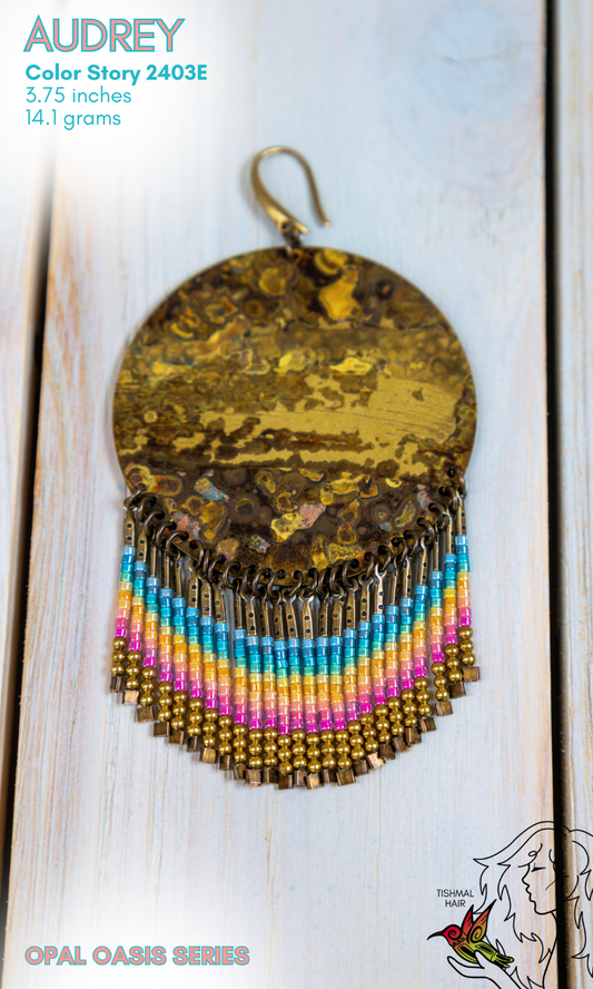 Opal Oasis Audrey Earrings 2403E