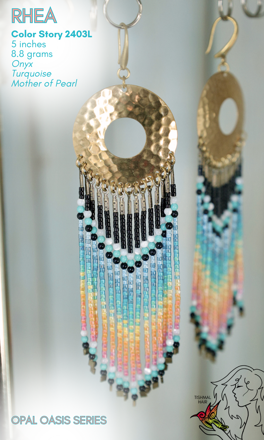 Opal Oasis Rhea Earrings 2403L