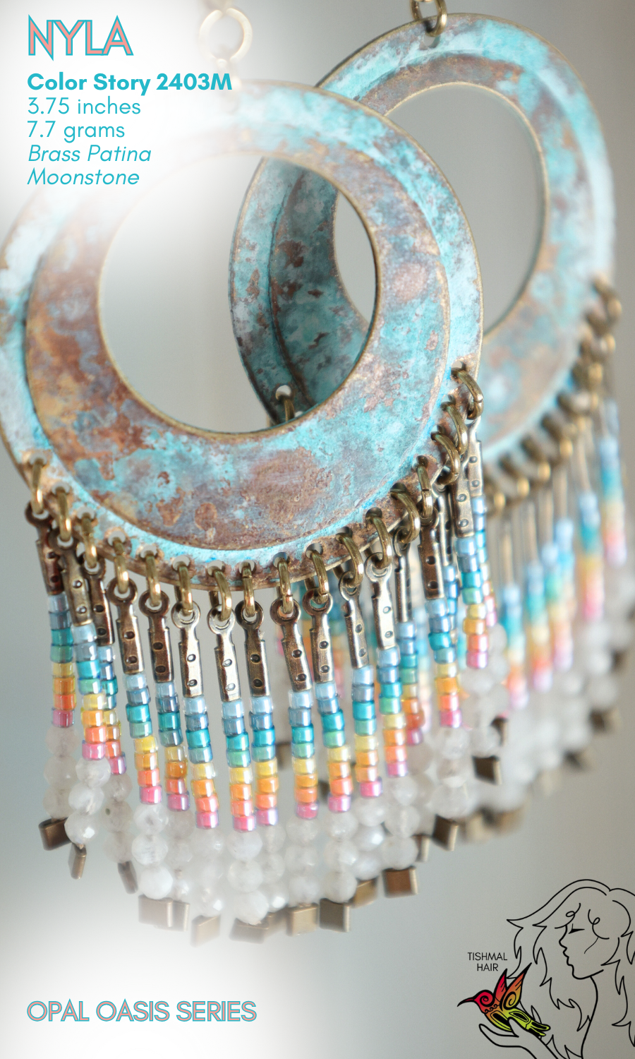 Opal Oasis Nyla Earrings 2403M