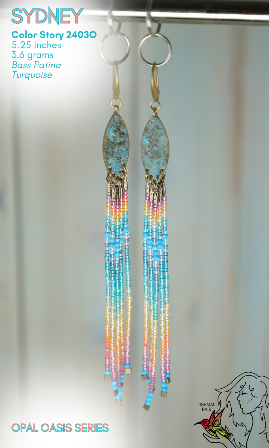 Opal Oasis Sydney Earrings 2403O
