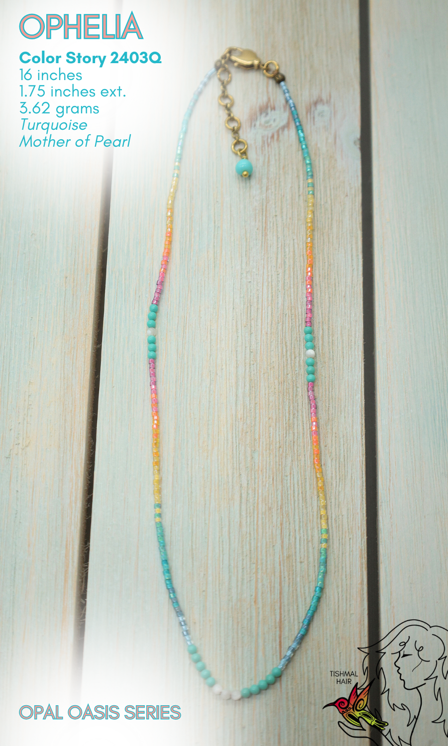 Opal Oasis Ophelia Necklace 2403Q