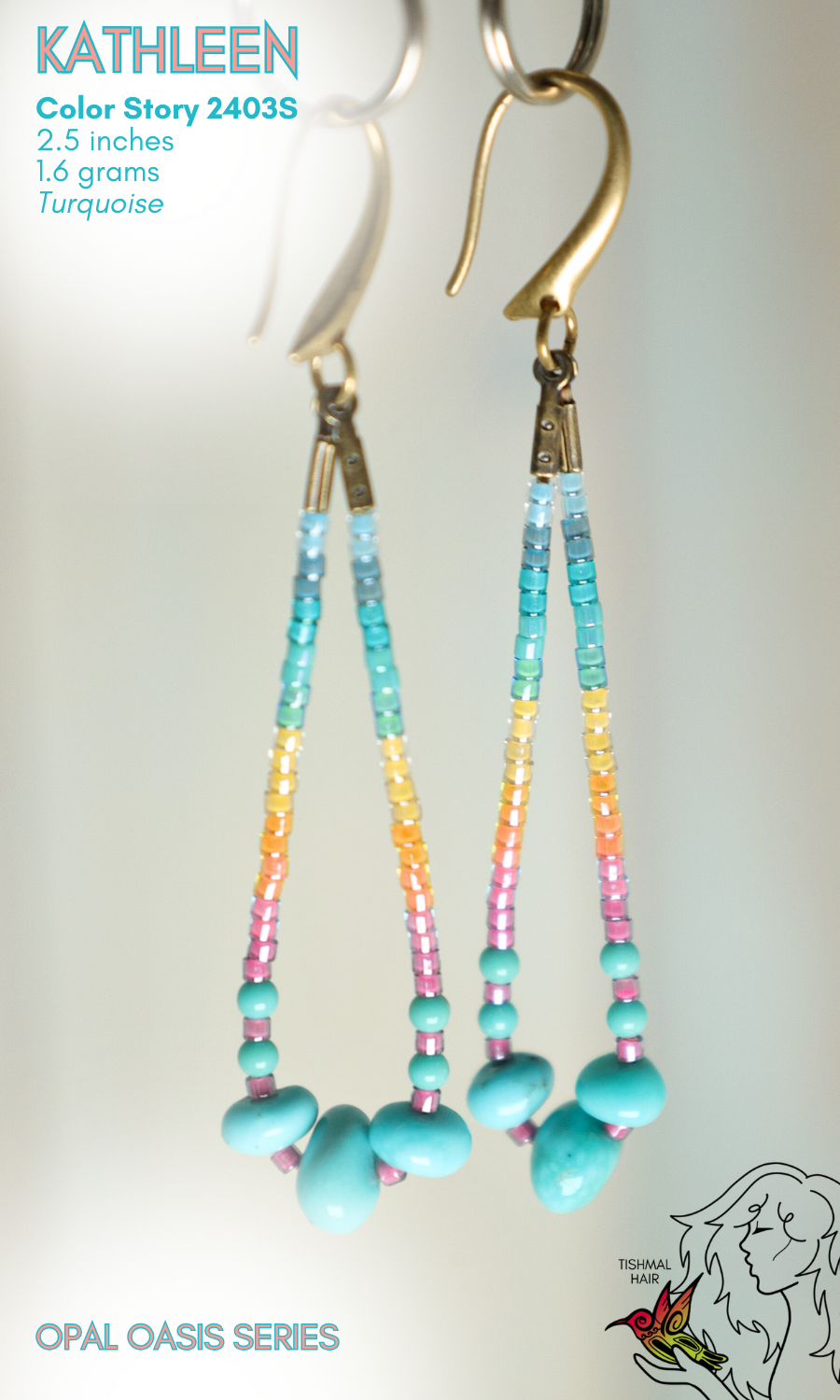 Opal Oasis Kathleen Earrings 2403S