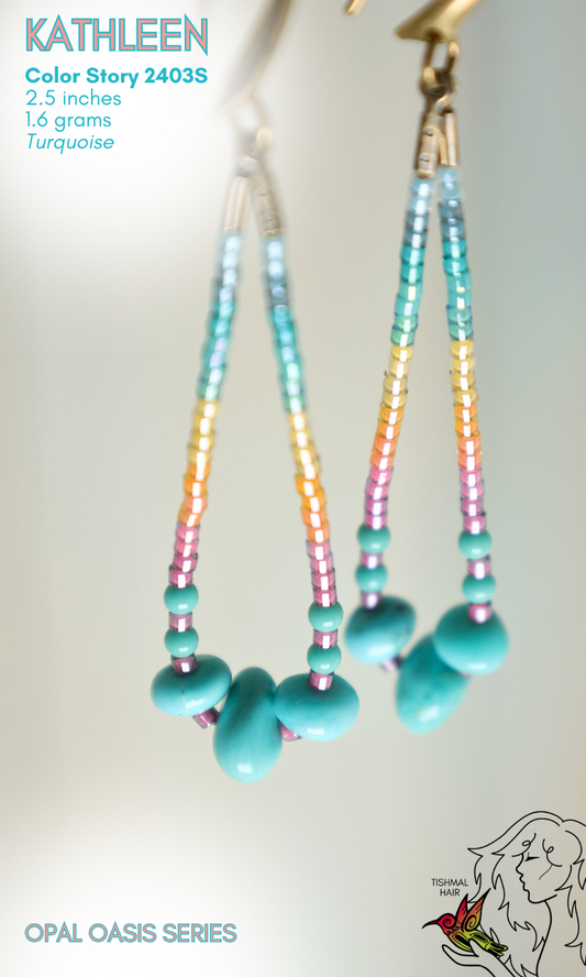 Opal Oasis Kathleen Earrings 2403S