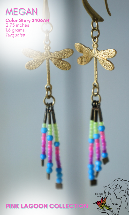 Pink Lagoon Megan Earrings 2406AH
