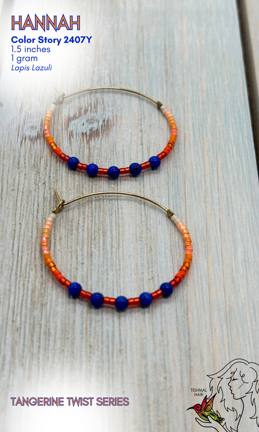 Tangerine Twist Hannah Earrings 2407Y
