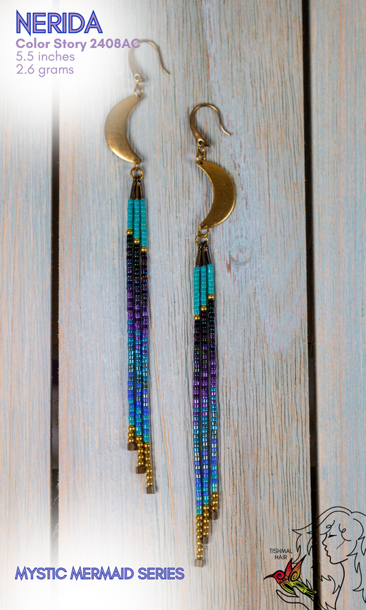 Mystic Mermaid Nerida Earrings 2408AC