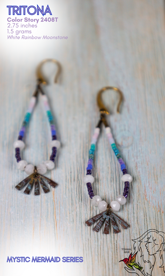 Mystic Mermaid Tritona Earrings 2408T