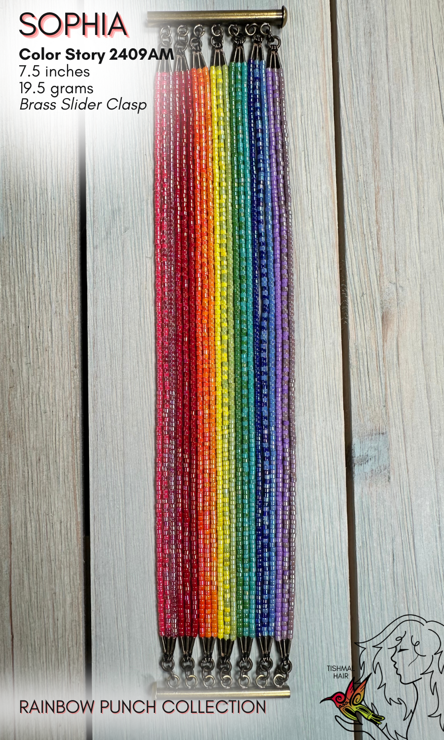 Rainbow Punch Sophia Bracelet 2409AM