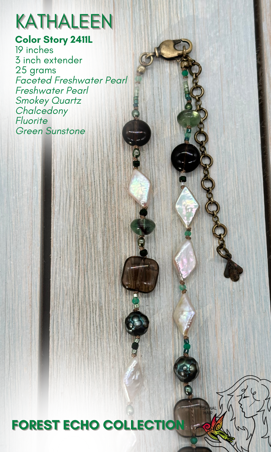 Forest Echo Kathaleen Necklace 2411L