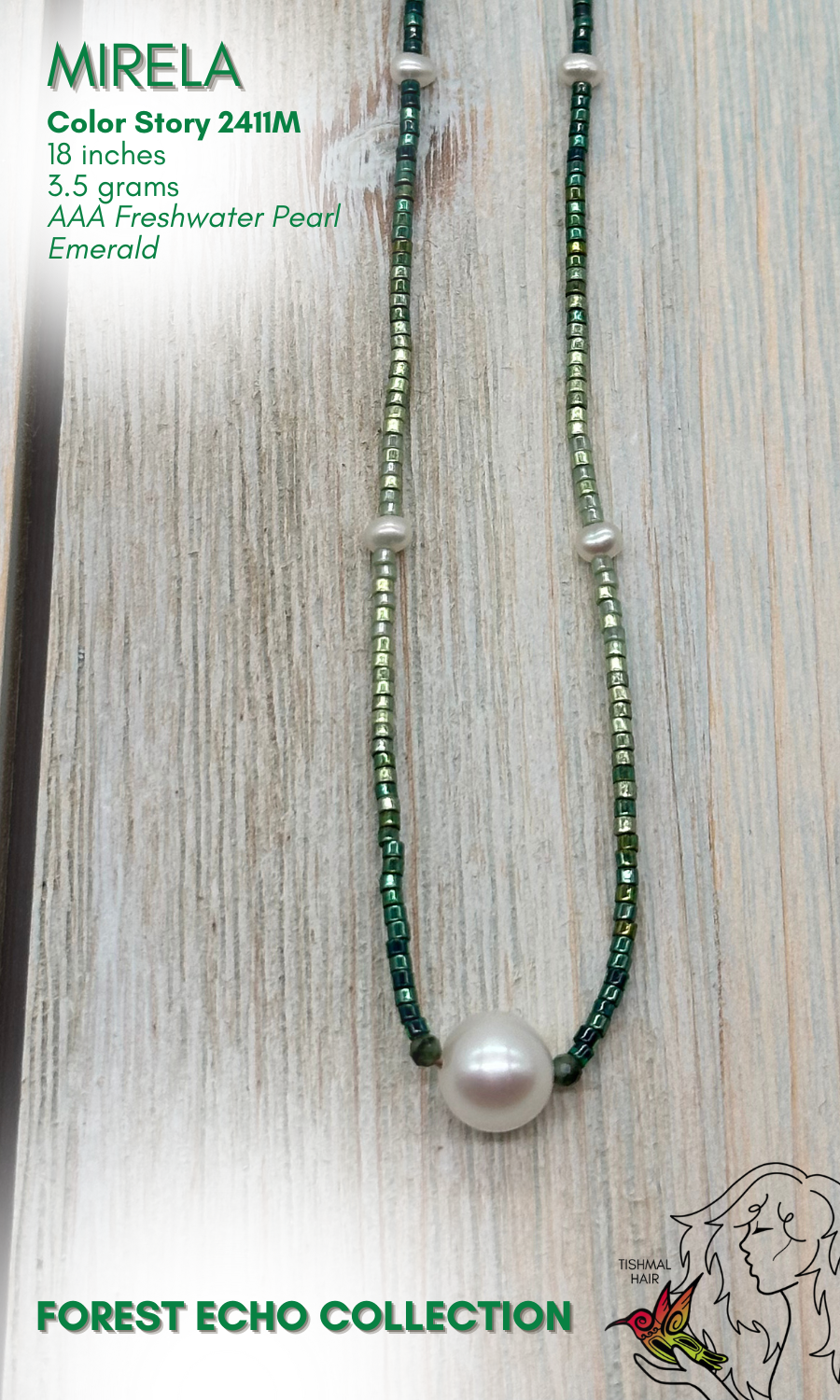 Forest Echo Mirela Necklace 2411M