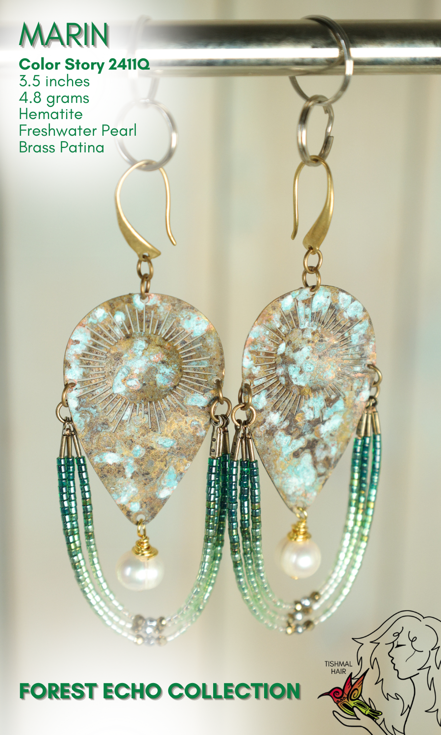 Forest Echo Marin Earrings 2411Q