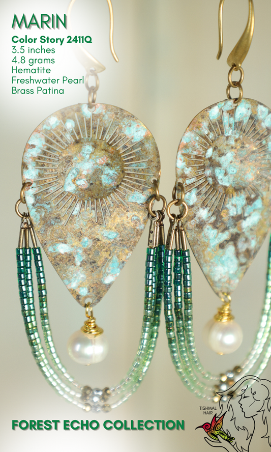 Forest Echo Marin Earrings 2411Q