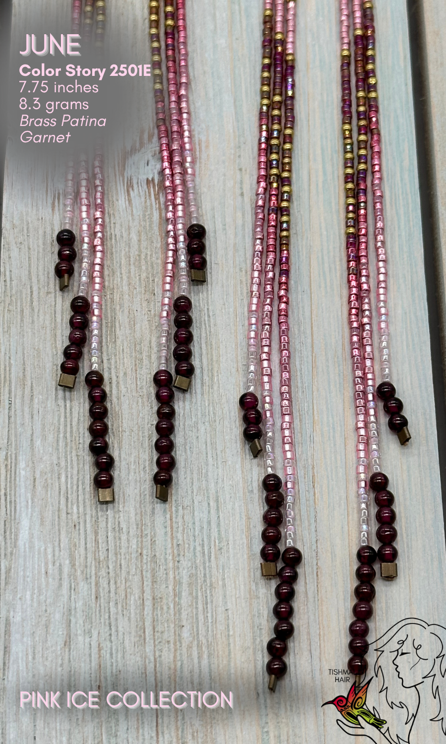 Pink Ice June Earrings 2501E