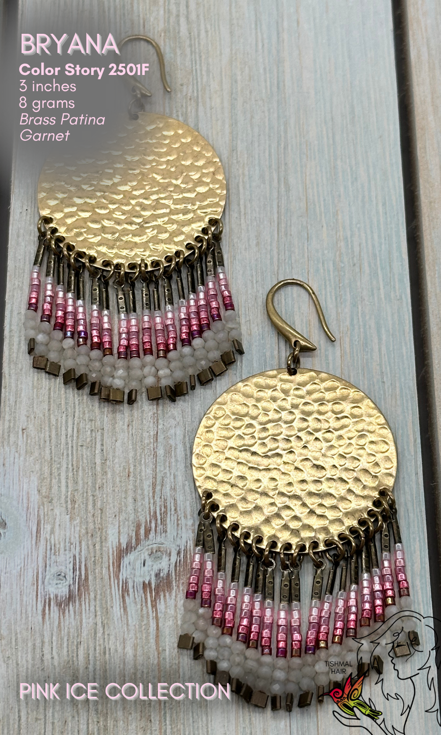 Pink Ice Bryana Earrings 2501F