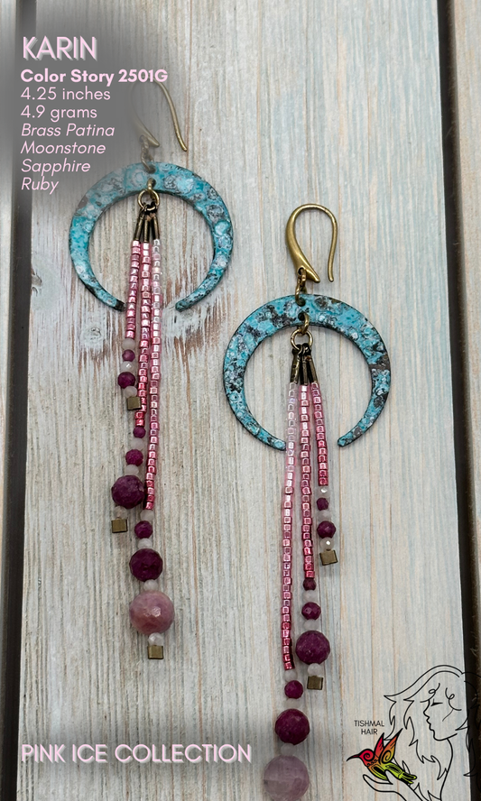 Pink Ice Karin Earrings 2501G