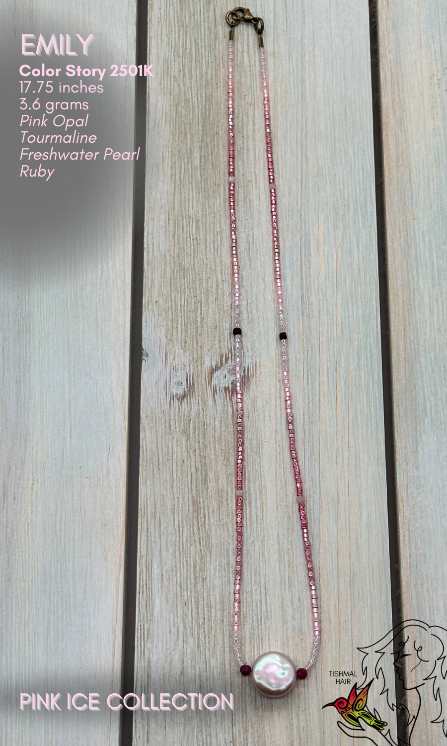 Pink Ice Emily Necklace 2501K