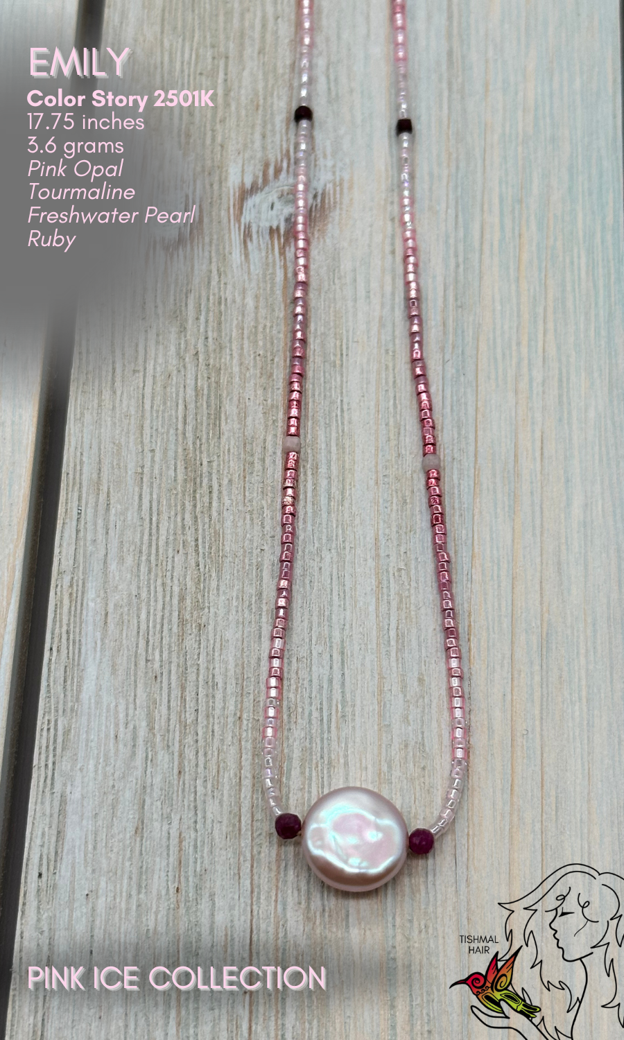 Pink Ice Emily Necklace 2501K