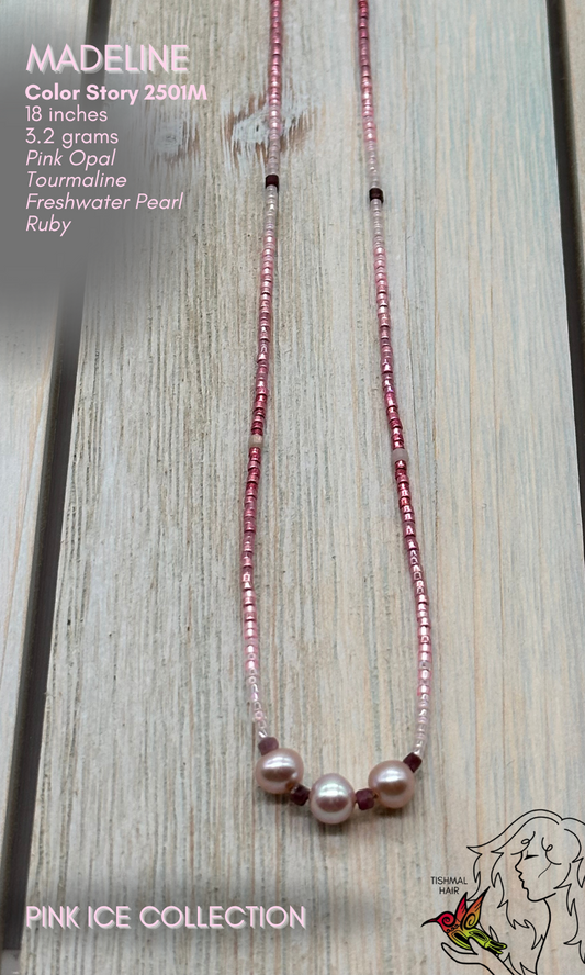 Pink Ice Madeline Necklace 2501M