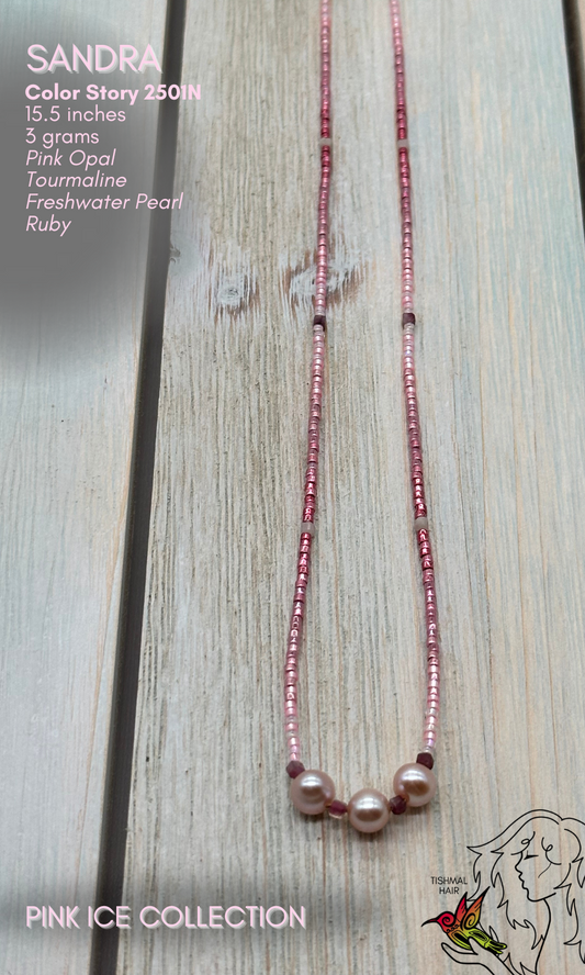 Pink Ice Sandra Necklace 2501N