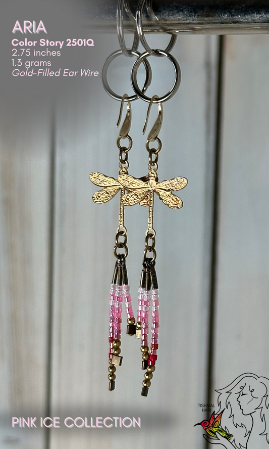 Pink Ice Aria Earrings 2501Q