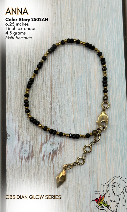 Obsidian Glow Anna Bracelet 2502AH
