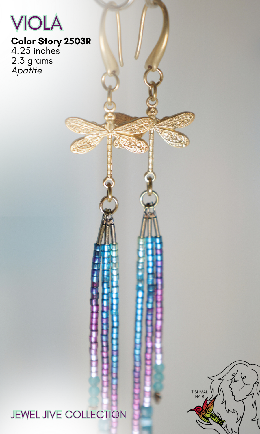 Jewel Jive Viola Earrings 2503R