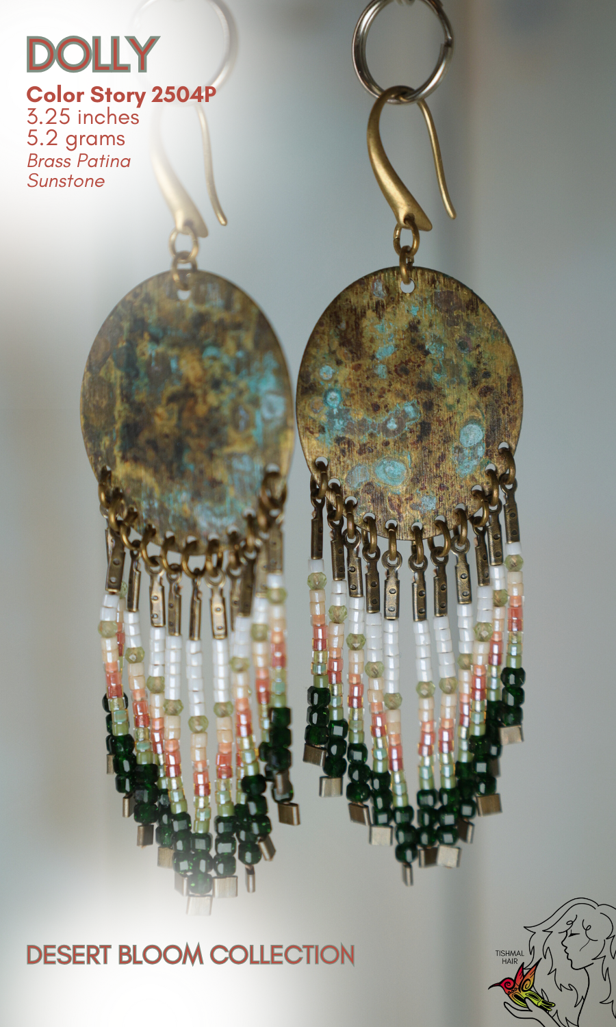 Desert Bloom Dolly Earrings 2504P